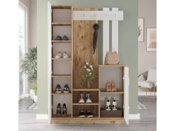 Meuble d'entrée en bois 