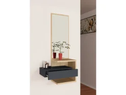 Meuble d'entrée en bois 