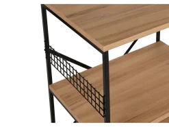 Meuble multi-usages en bois "Anemon" - 60 x 45 x 124 cm - Marron