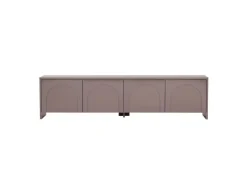 Meuble TV en bois "Aurelia" - 180 x 32 x 45 cm - Atlas