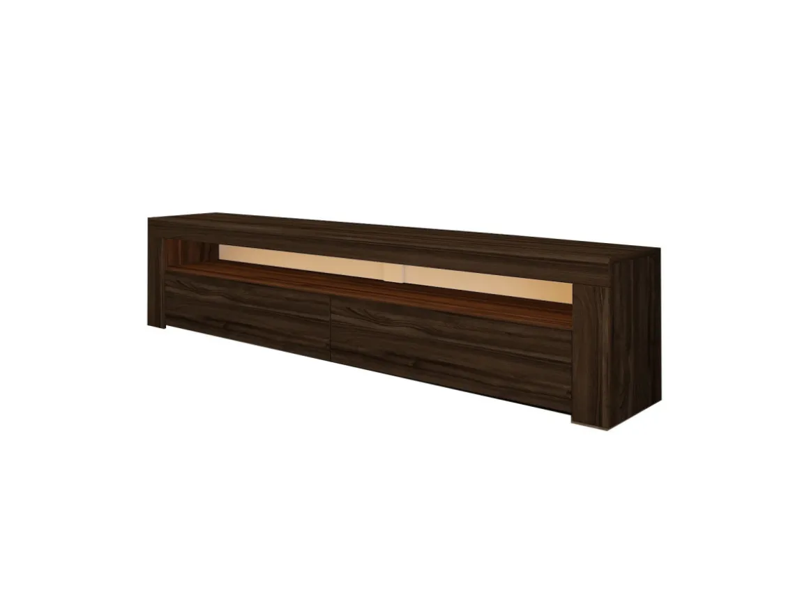 Meuble TV en bois "Bati" - 150 x 36 x 46 cm - Marron