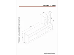 Meuble TV en bois 