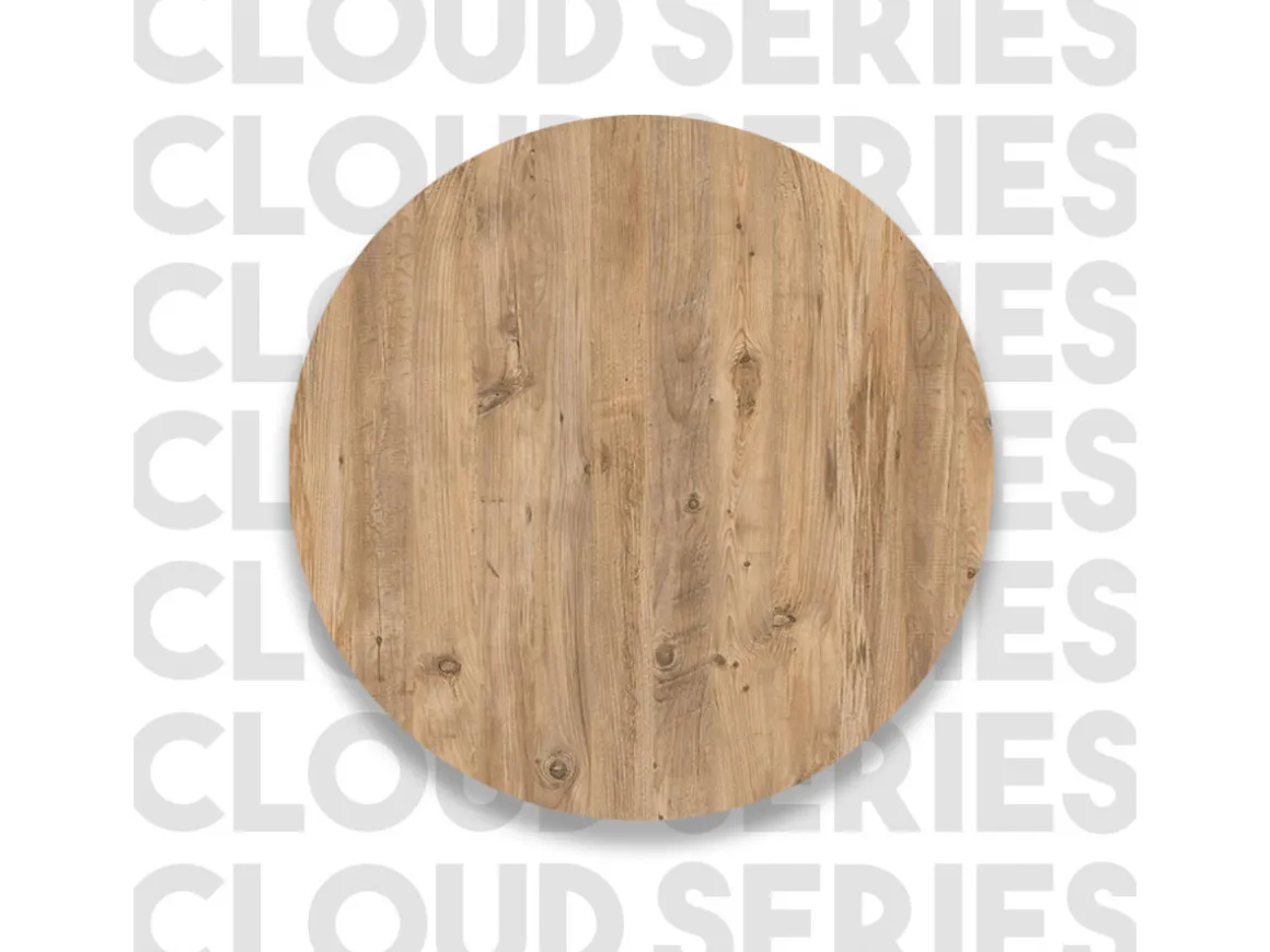Meuble TV en bois "Imo" - 110 x 40 x 44 cm - Marron