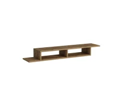 Meuble TV en bois "Muson" - 120 x 29 x 18 cm - Pin Atlantique