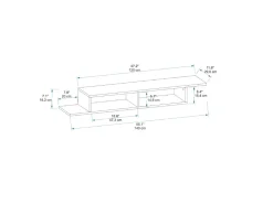 Meuble TV en bois 