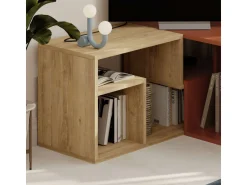 Meuble TV modulable en bois "Glis" - 145 x 35 x 44 cm - Terracotta