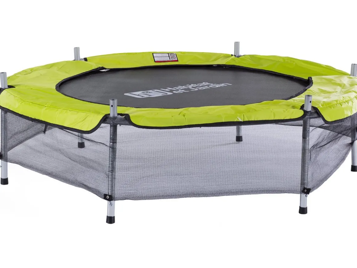Mini trampoline "Mini Yoopi" - 1.40 m - Vert