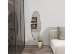 Miroir cheval en bois "Venti" - 40 x 120 cm - Transparent