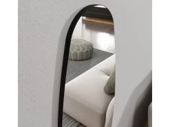 Miroir cheval en bois 