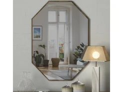 Miroir décoratif en bois 
