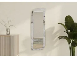 Miroir en bois "Arni" - 120 x 40 cm - Beige