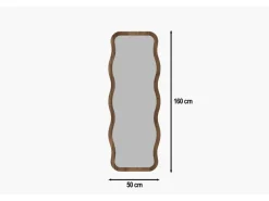Miroir en bois 