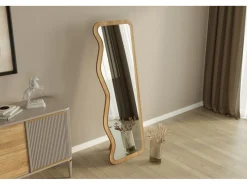 Miroir en bois 