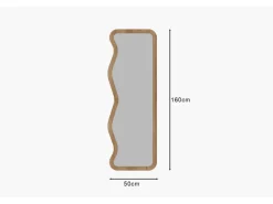 Miroir en bois 