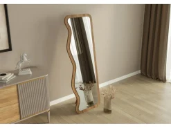 Miroir en bois "Asel" - 50 x 160 cm - Marron