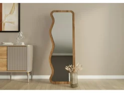 Miroir en bois 