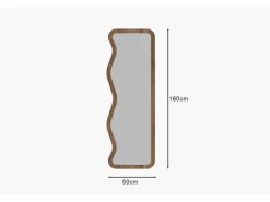 Miroir en bois 
