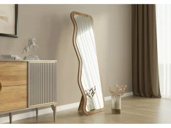 Miroir en bois 