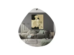 Miroir en bois