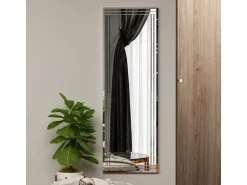 Miroir en bois 
