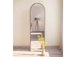 Miroir en bois "Emma" - 50 x 160 cm - Marron
