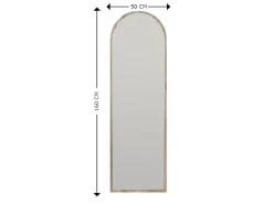 Miroir en bois 