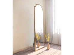 Miroir en bois 