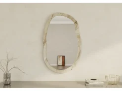 Miroir en bois 