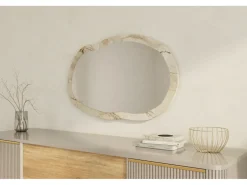 Miroir en bois 