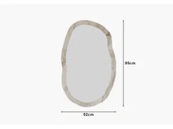 Miroir en bois 