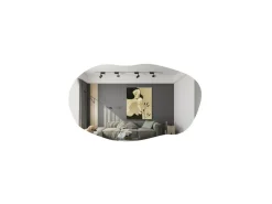 Miroir en bois 