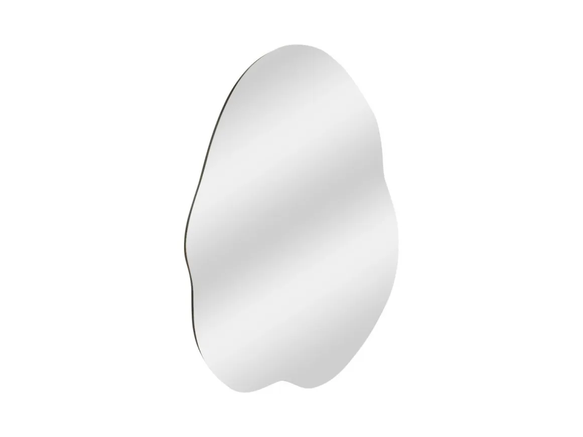 Miroir en bois "Ohho" - 60 x 85 cm - Noir