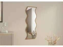 Miroir en bois 