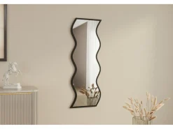 Miroir en bois 