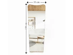 Miroir en bois 