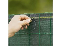 Natte brise-vue tissée - " Supratex "- 1.50 x 25 m - Vert