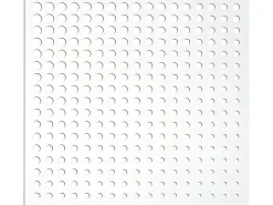 Panneau décoratif - " Moon " - Lot de 5 - 1.00 x 1.00 m - Blanc