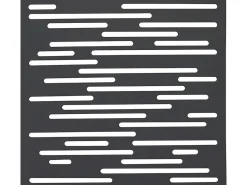 Panneau décoratif - " Nautic " - Lot de 5 - 1.00 x 1.00 m - Gris