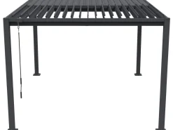 Pergola bioclimatique autoportante avec lames orientables
