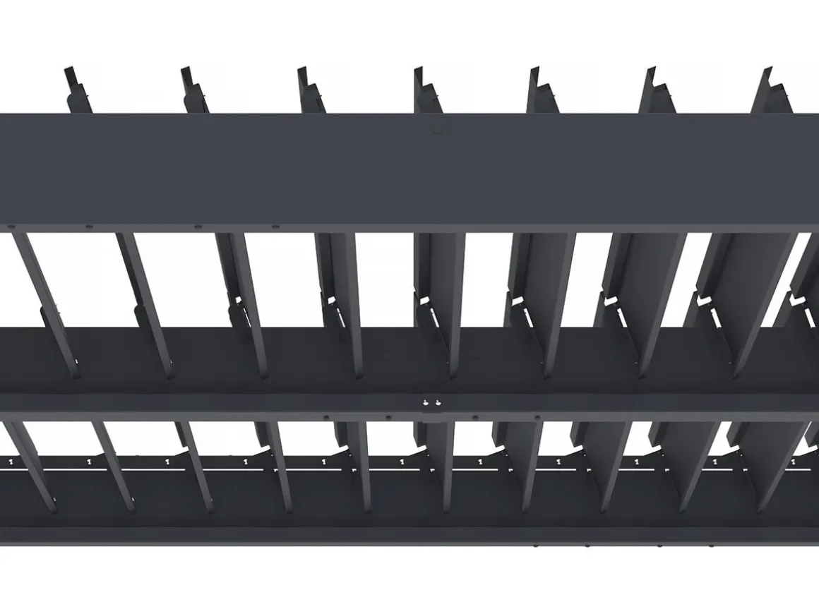 Pergola bioclimatique en aluminium "Windsor" - 3 x 4 m - Anthracite