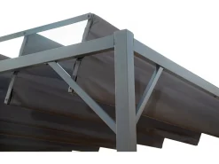 Pergola bioclimatique en tissu 