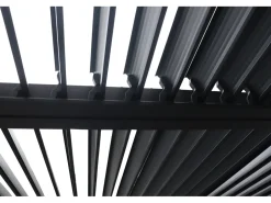 Pergola bioclimatique toit 2 pans 