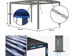 Pergola bioclimatique 