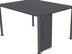 Persienne pour pergola bioclimatique en acier galvanisé 