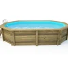 Piscine bois " Miami 120  " - 4.86 x 3.36 x 1.20 m