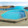 Piscine bois " Miami 130 " - 4.86 x 3.36 x 1.30 m