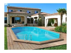 Piscine bois " Palma 130 " - 7.57 x 4.07 x 1.31 m