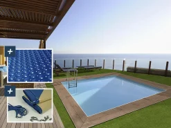 Piscine bois rectangle 