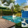 Piscine bois rectangle " Panama "- 6.20 x 4.10 x 1.45 m + Bâche à bulles 180 µ - Bâche hiver 280 g/m² +