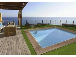 Piscine bois rectangle 